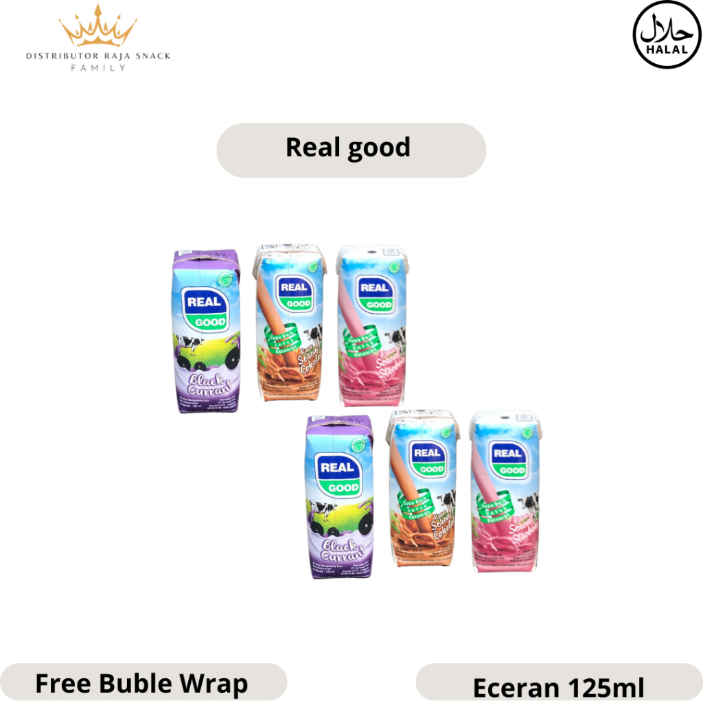 

Susu UHT Real Good KOTAK - Netto 125 ml