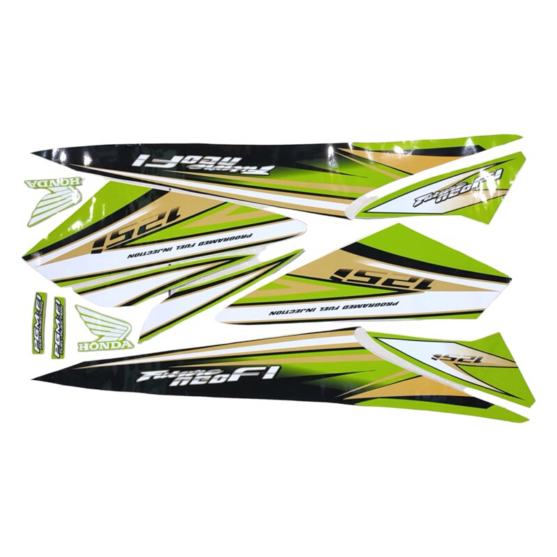 Striping stiker supra x 125 wave125 future neo