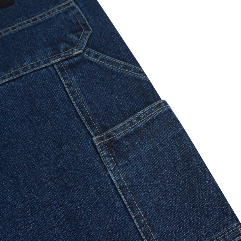 Troy Company Carpenter Pants Jeans Celana Panjang Denim Midnight Blue CJ 130