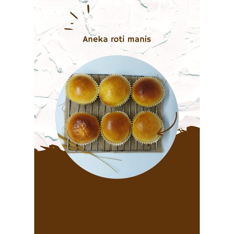

Aneka roti manis(harga tertera utk @psc)