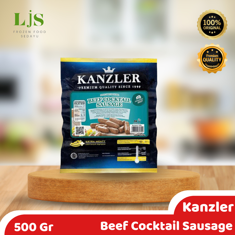 

Kanzler Beef Cocktail Sausage 500gr