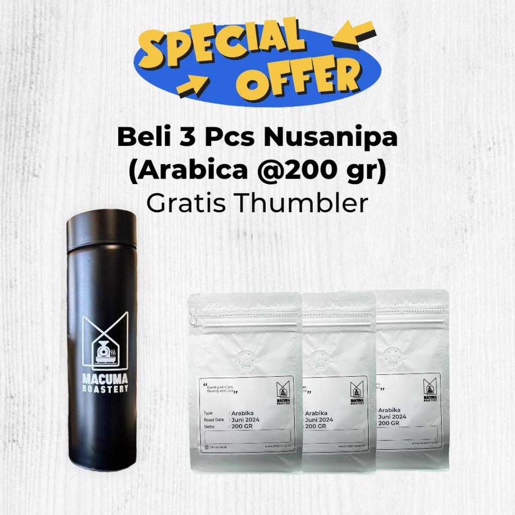 

Promo Macuma Roastery free thumbler