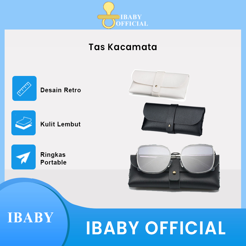 Tempat Kacamata Bahan Kulit Kotak Hardcase Kacamata Box Dompet Kacamata Case Sunglasses