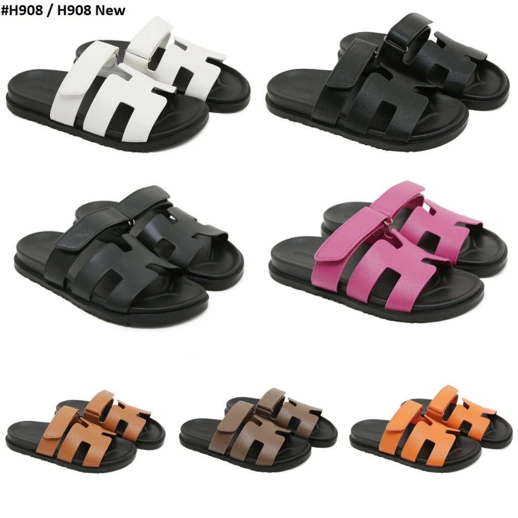 Sandal Wanita #H908 / H908 New CHYPRE Sandals in Epsom Leather Nyaman dipakai Sole Anyaman Sangat Aw