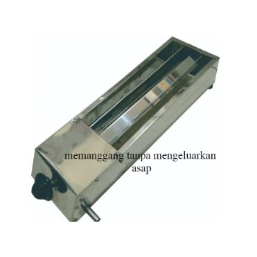 kompor gas panggangan sate ikan ayam griller 30cm stainless