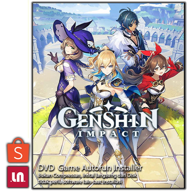 Genshin Impact Online - PC DVD Game - PC DVD Game