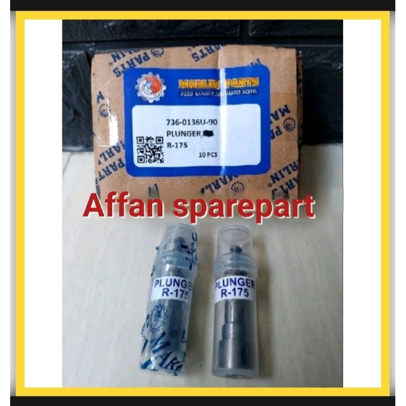 PLUNGER DONGFENG R 175 / R 180 PLUNGER DONGFENG MESIN ( 7 PK / 8 PK )