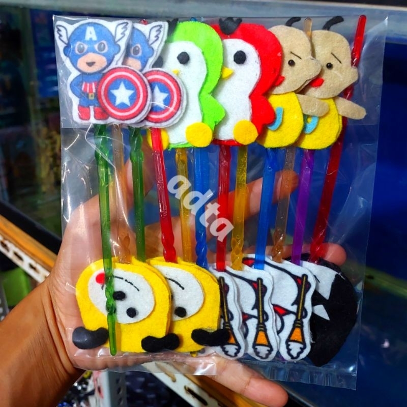 

Tuding Ngaji Belajar Karakter Flanel Isi 12Pcs