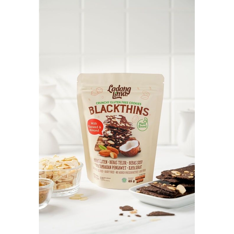 

COOKIES BLACKTHINS GLUTEN FREE - COOKIES KERING - COOKIES CRUNCHY NON MSG