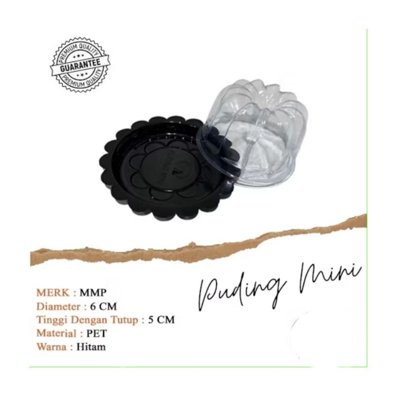 mika mini puding/tray puding mini/tatakan puding