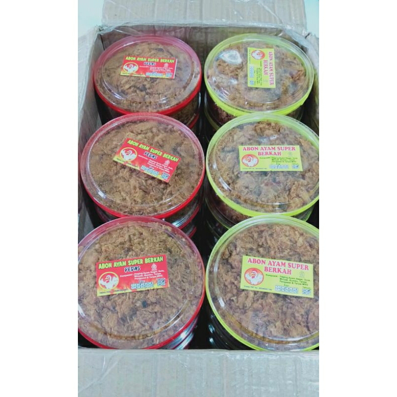 

Abon Ayam Spesial Rasa Original dan Pedas 175 gram