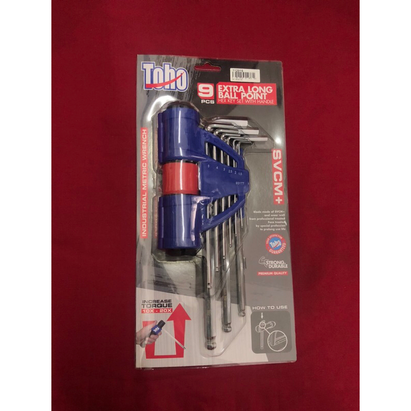 KUNCI L SET PANJANG TOHO KUNCI L PANJANG / BALL POINT / BINTANG TOHO