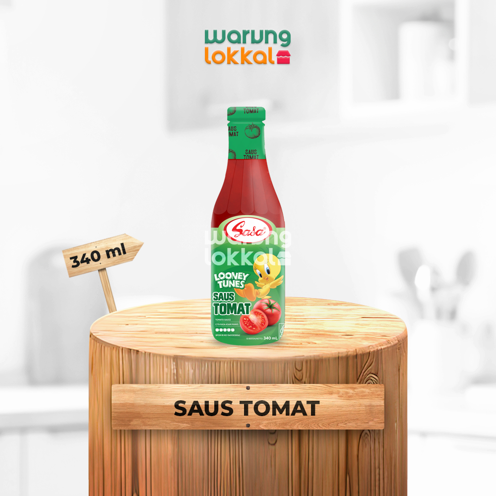 

Sasa Saus Tomat 340ml - Warung Lokkal