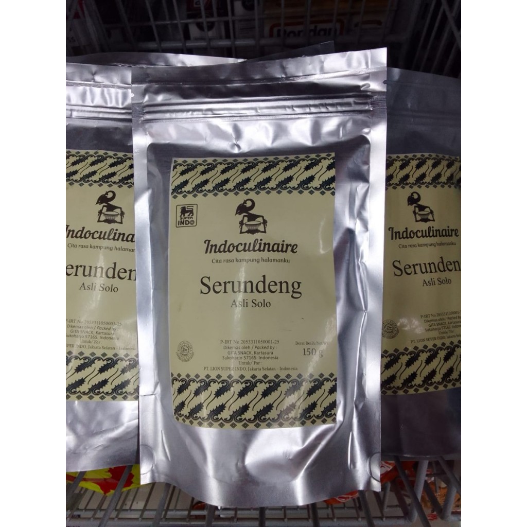 

Indoculinaire Serundeng Asli Solo 150 gram