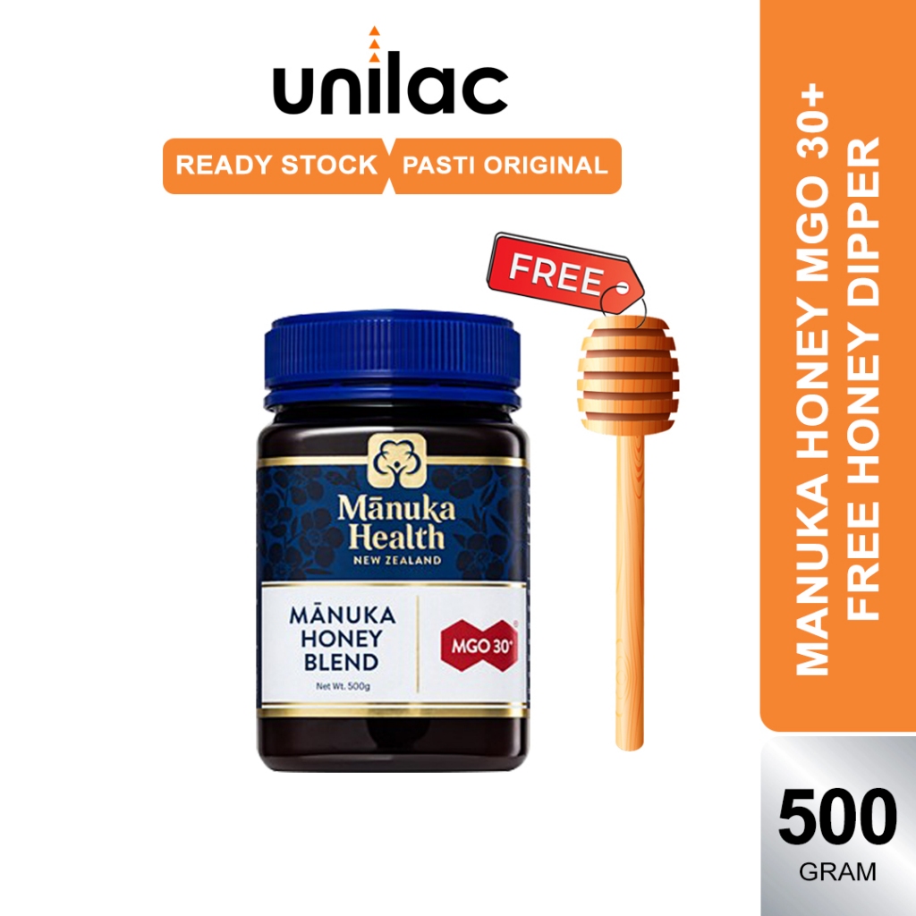 

Manuka Health Blend Madu Manuka Honey Mgo 30 Isi 500Gr Madu Manuka Asli Premium Madu Imun Tubuh