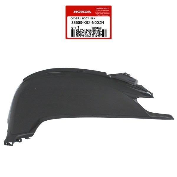 Cover Body Kiri Hitam Glossy – Scoopy eSP K93 - 83600K93N00ZN