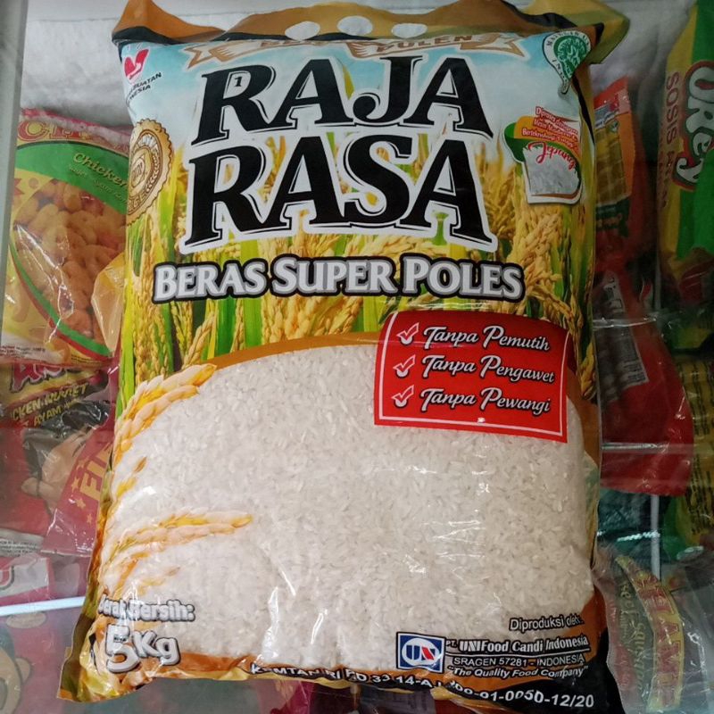 

Beras Raja Rasa 5kg Pulen