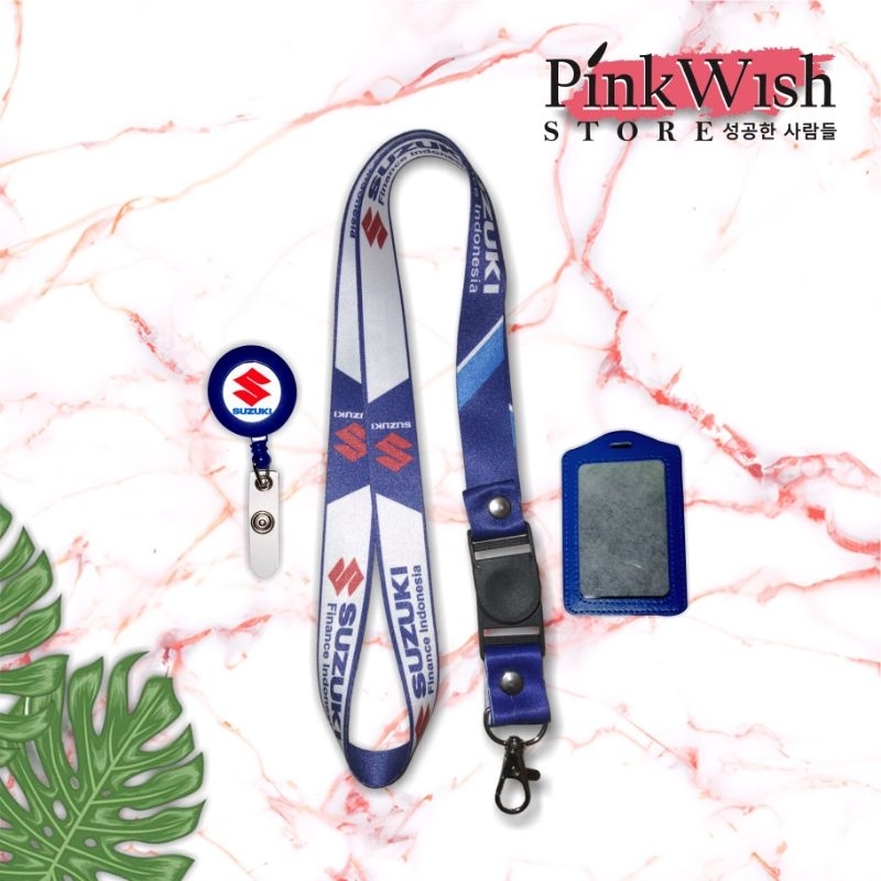 

[DESAIN TERBARU] Tali idcard SUZUKI FINANCE / lanyard Suzuki Finance [READY STOCK] TERMURAH !!! Beli Eceran Rasa Grosir