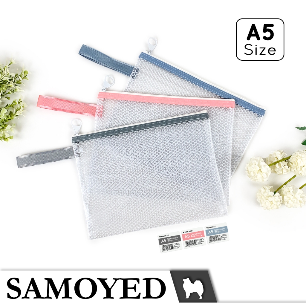 

SAMOYED DCB-MH-A5 Tas Dokumen / Alat Tulis / Document / Stationery / Travel Zipper File Bag A5