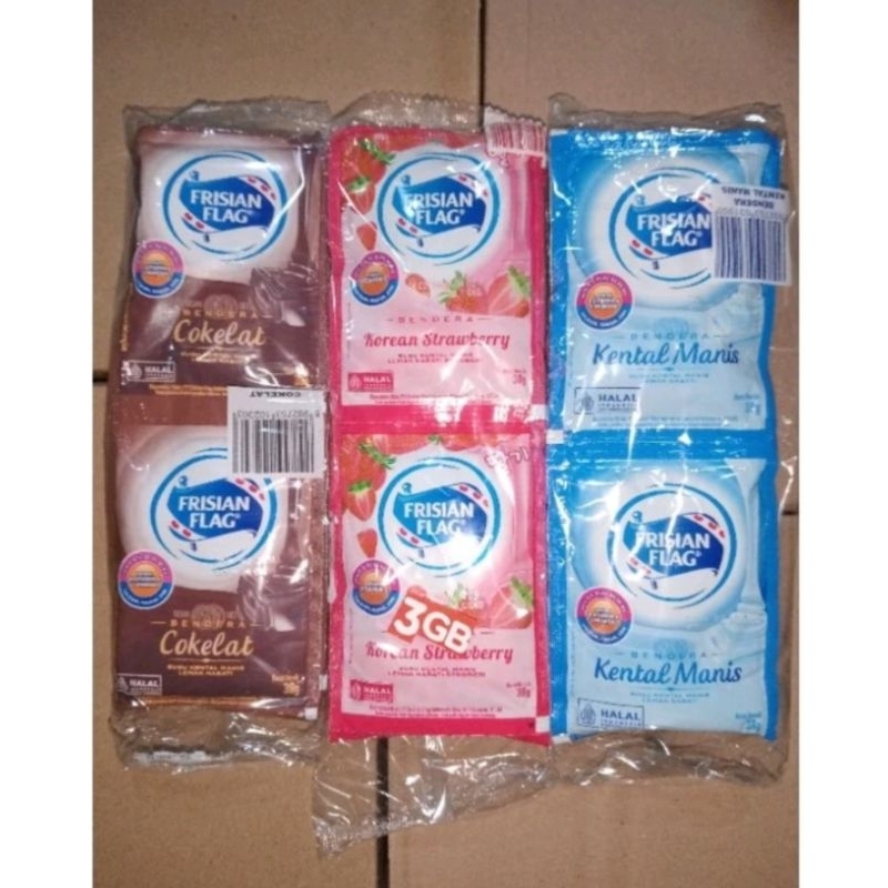 

susu 6 sachet x38 gr kental manis frisian frag