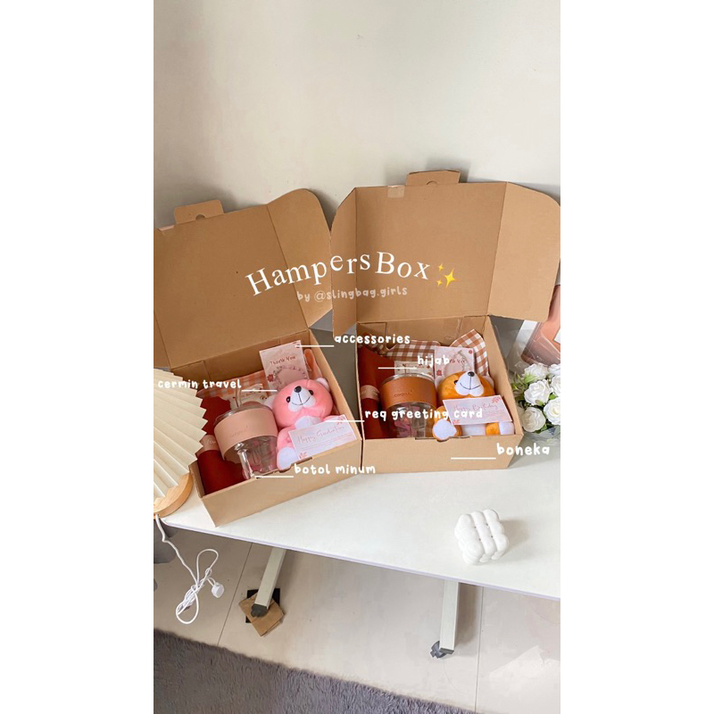 

Hampers Box/Gift Box Hijab Dompet