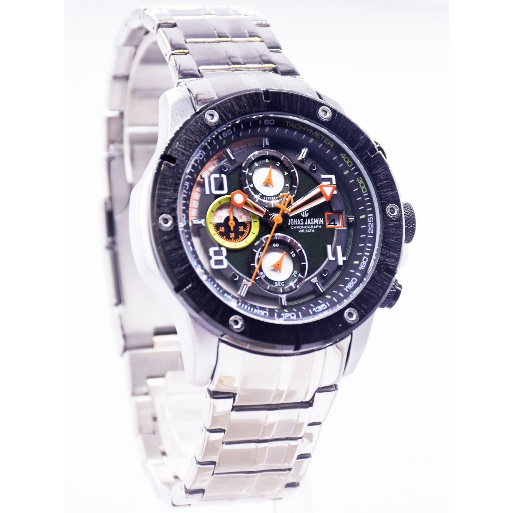 Jam Tangan Pria Jonas Jasmin Original JJ5371MC Chrono aktif water resist tahan air bisa COD