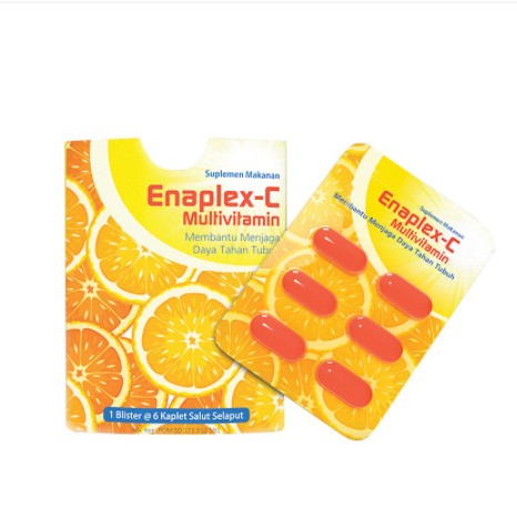 ENAPLEX-C STRIP 6 KAPLET VITAMIN