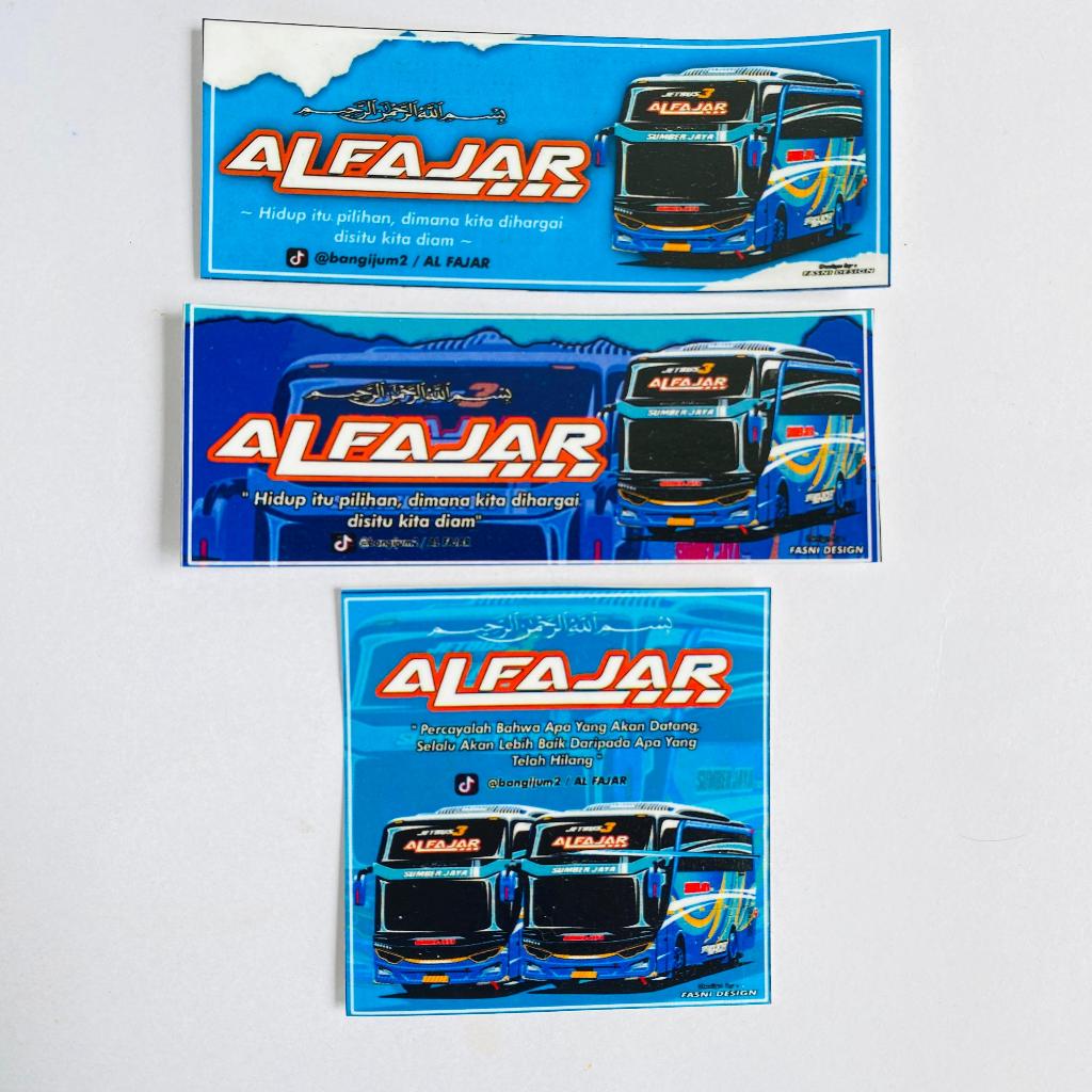 

Stiker Hologram Bus Al-Fajar Sumber Jaya Trans Terbaru Mengkilap dan Original (Pasti Dapet Bonus)