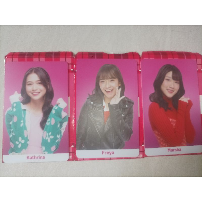 photocard JKT48 x TELKOMSEL