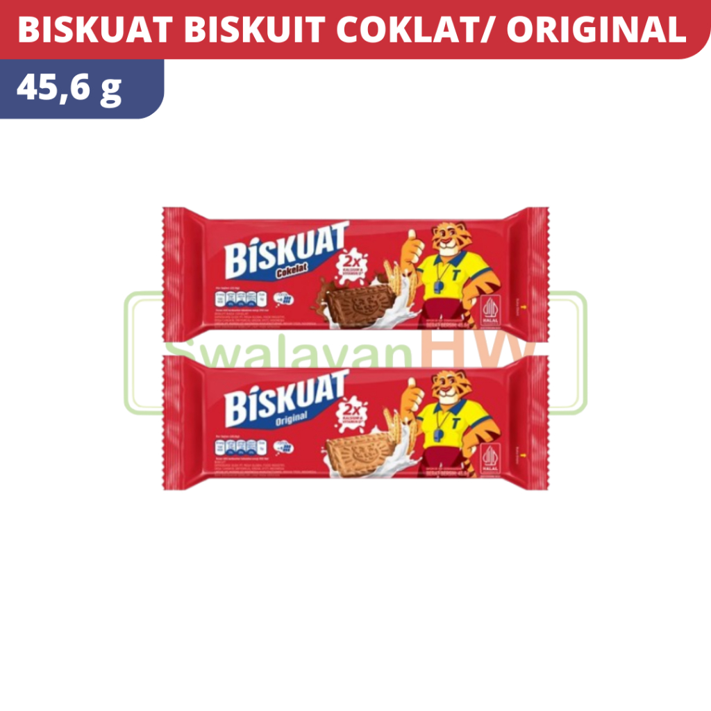 

BISKUAT BISKUIT ORIGINAL/ COKLAT 45,6GR