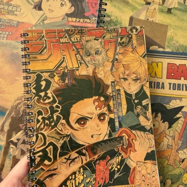 

ANIME NOTEBOOK & SKETCHBOOK | FRIEREN | DRAGON BALL | VIOLET EVERGARDEN | INU YASHA | HANAKO | JUJUTSU KAISEN | DEMON SLAYER |