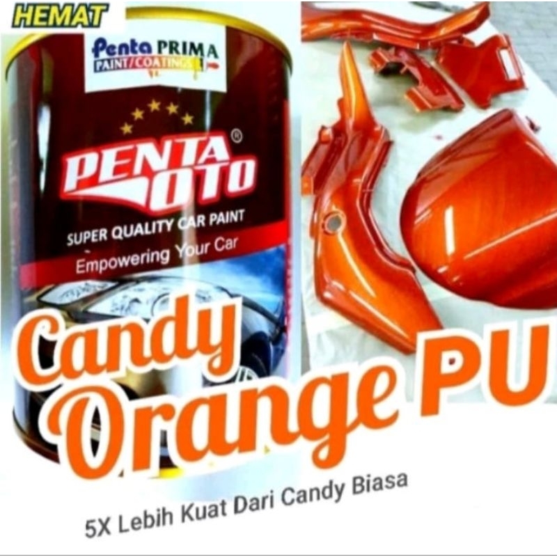 Cat Candytone Candy Orange PC 021 PU Penta Oto Candy Tone Oren