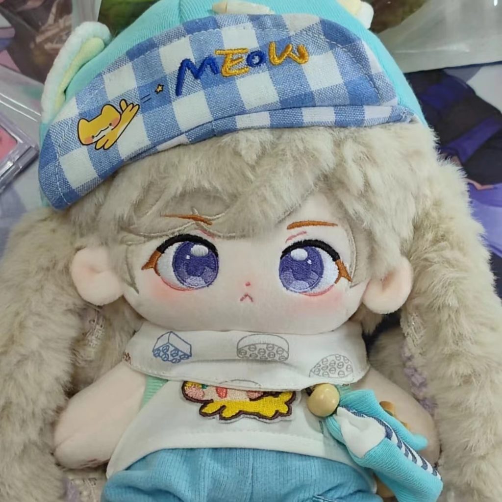 [READY STOCK] doll lyney genshin impact boneka lyney cotton doll 20cm lyney - mua mu