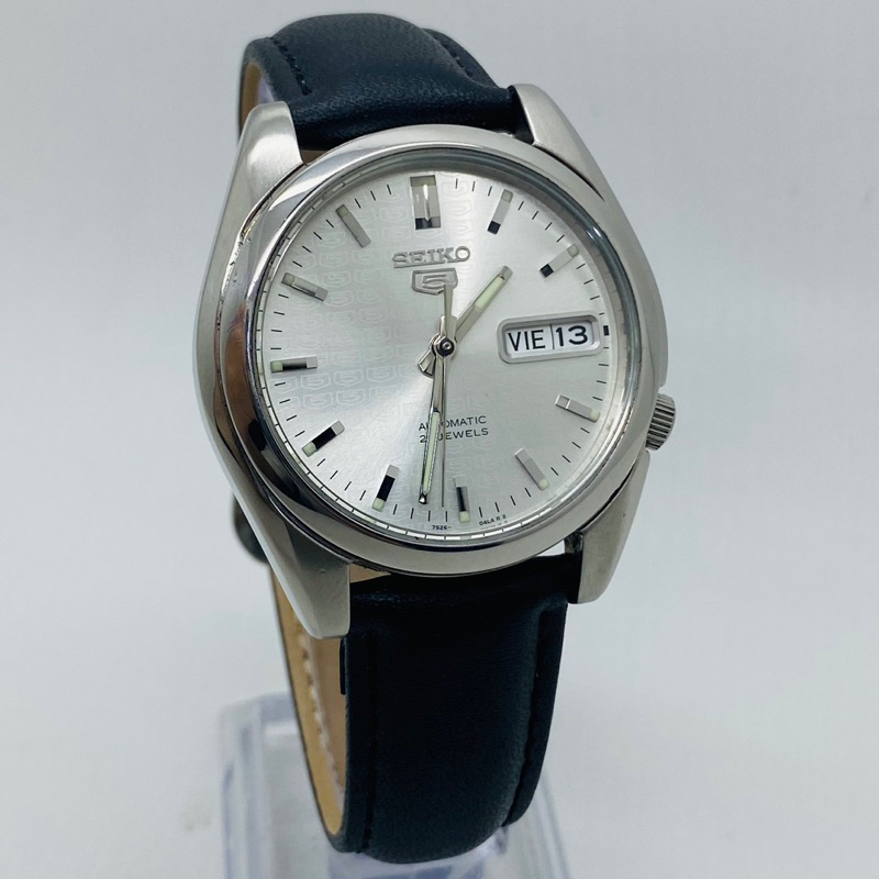 Seiko 5 7S26-01V0 Grey Dial Day Date