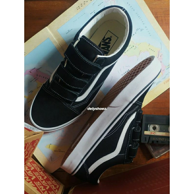 Vans Old Skool Velcro Resmi Navya