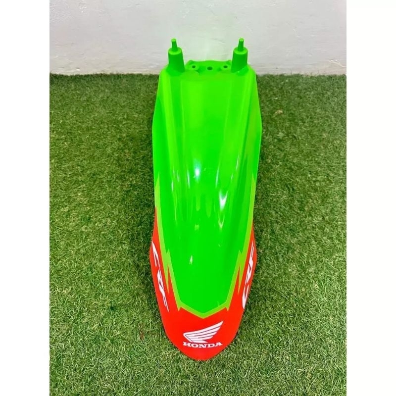 spakbor depan minimoto CRF 110 CRF 65 Dengan striping