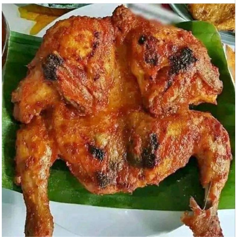 

ready bisa kirim dadakan ayam utuh bakar Iloni khas Gorontalo