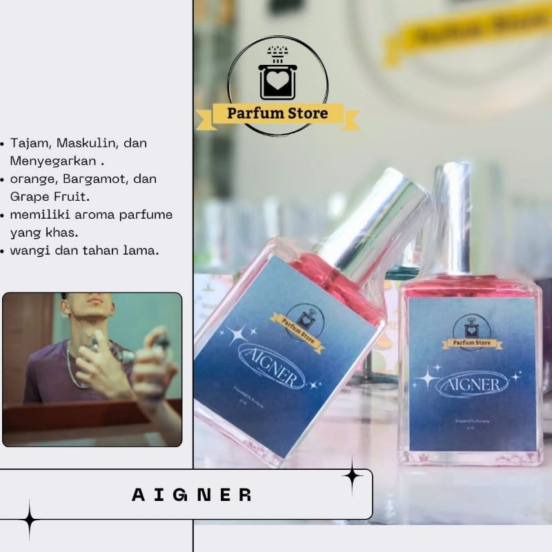 Parfum Pria - Parfum Tahan lama - Parfum maskulin - Parfum Aigner - Aigner