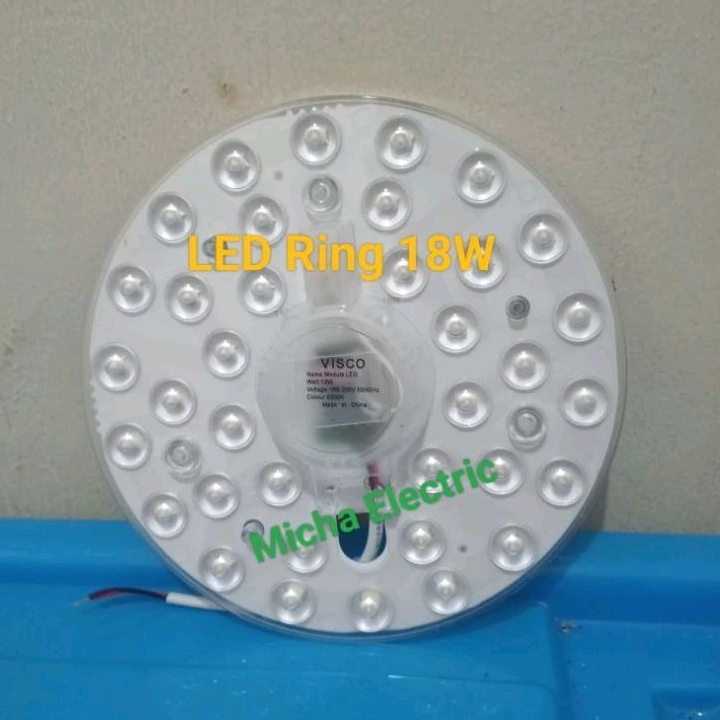 Module LED Ring Bulat 18W / Lampu Plafon LED Ring Bulat 18W
