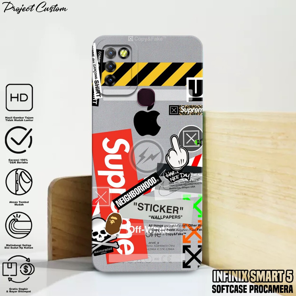 Case Infinix Smart 5 - Casing Infinix Smart 5 Terbaru [ BA ] Silikon Hp Infinix Smart 5 - Softcase H