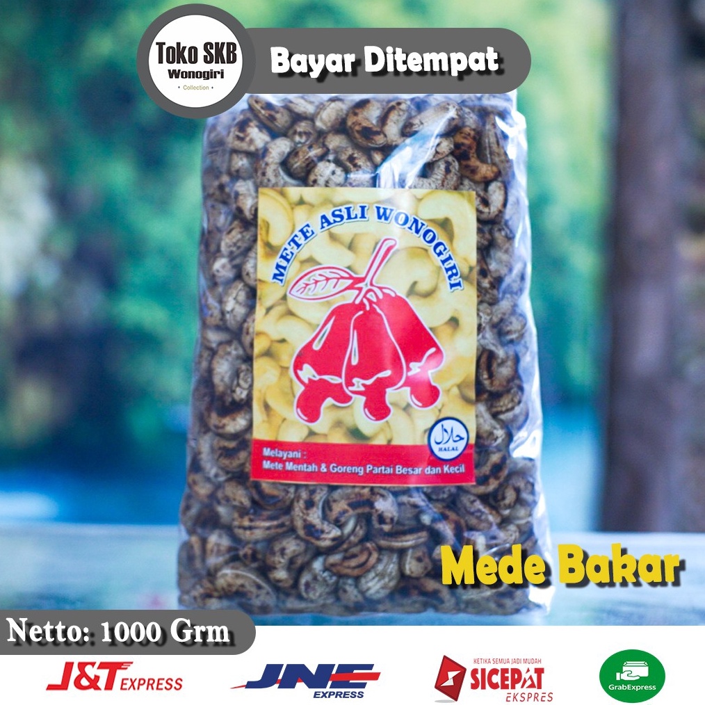 

HARGA GROSIR 1KG Kacang Mete Mede Sangrai Bakar Grade A Super Original Wonogiri