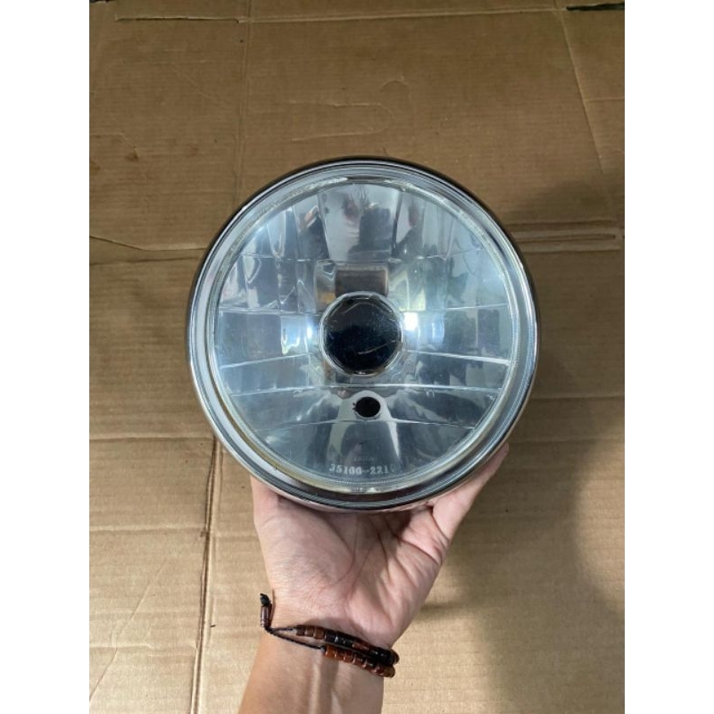 Headlamp reflektor mika lampu depan Suzuki thunder 125 original