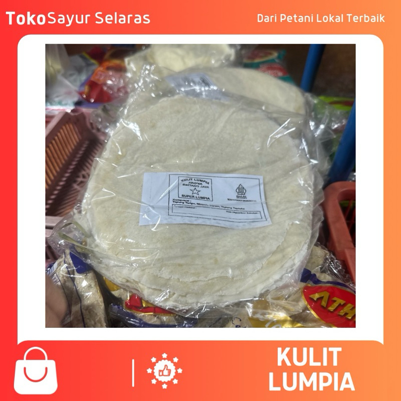 

Pasar Online Murah | Kulit Lumpia/Kulit Martabak 1pack isi 10