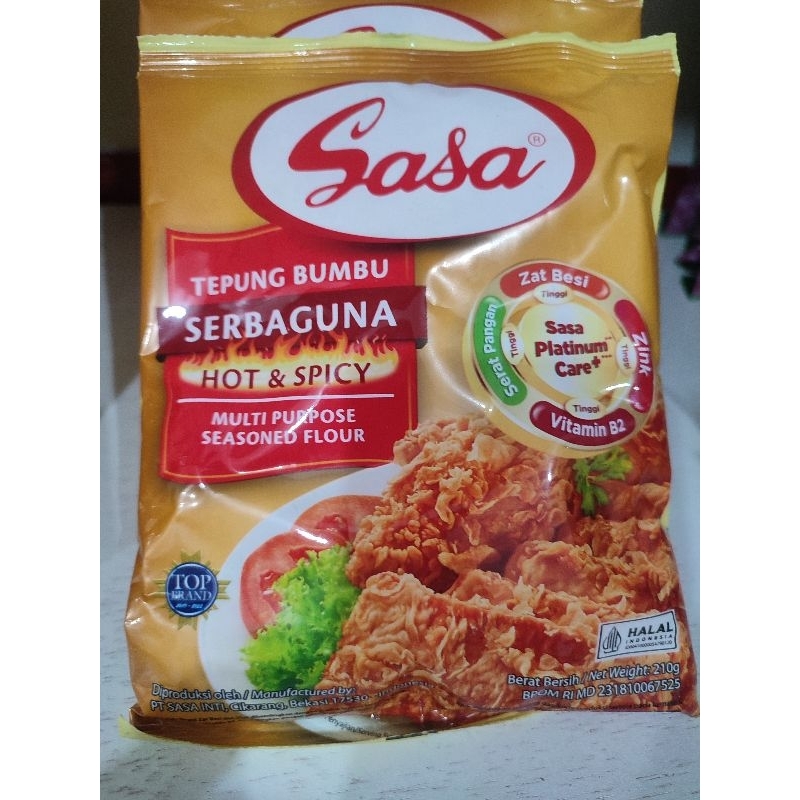 

Sasa Tepung Serbaguna Spicy 210gr