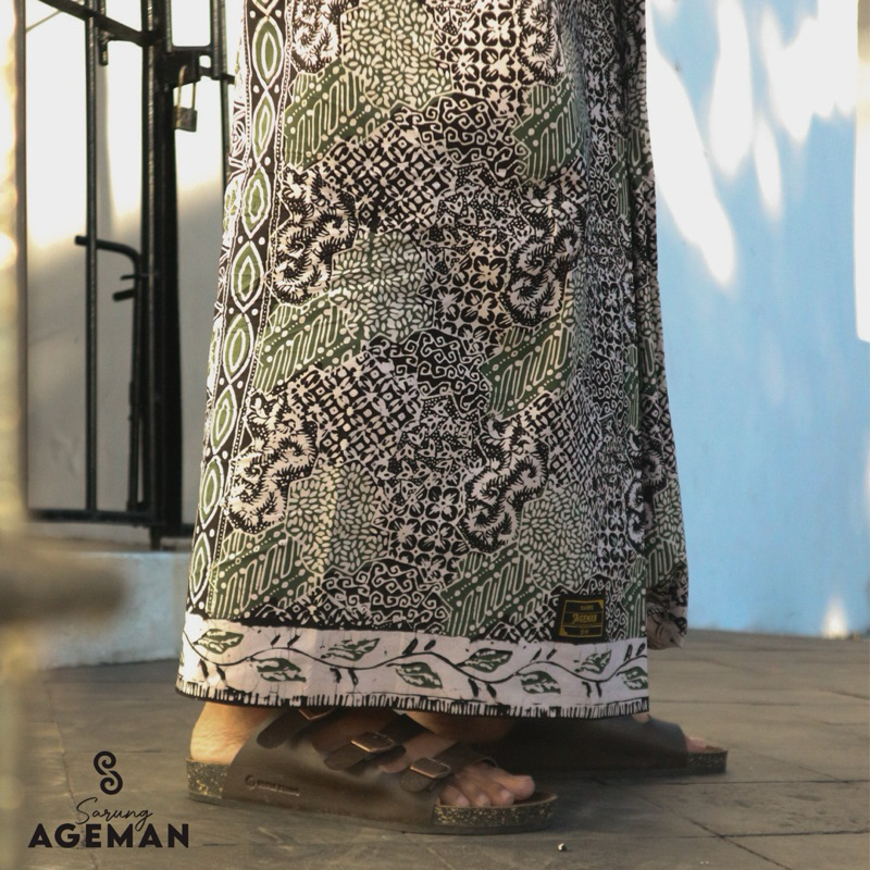 Sarung Ageman Batik Yogyakarta Parakrama Hijau