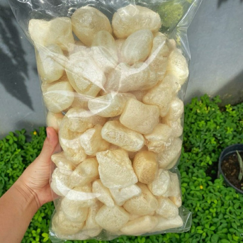 

Kerupuk Rambak Kulit Sapi Asli Premium Bersih Berat 200gr