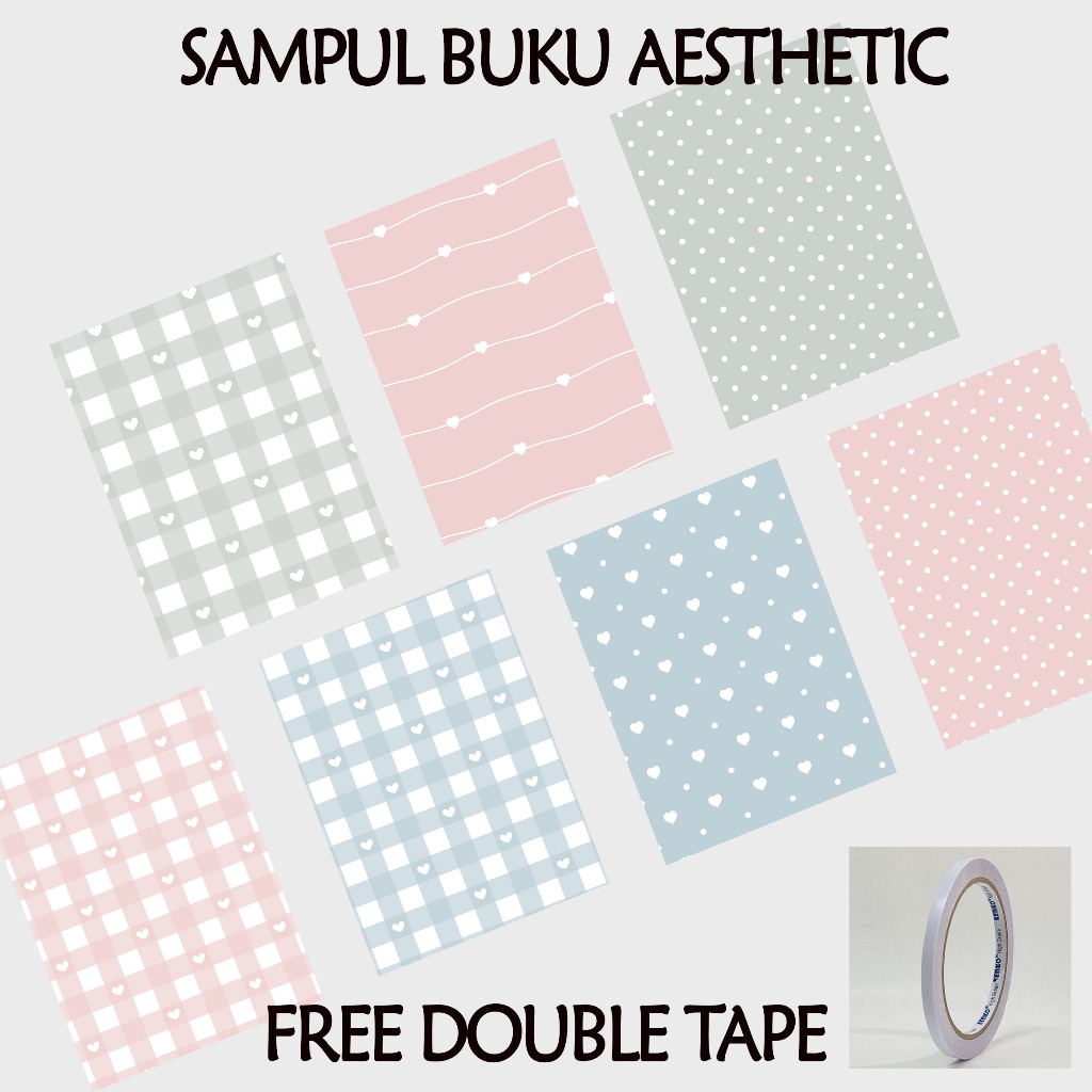 

(ISI 5 PCS) Sampul Buku Aesthetic - Sampul Buku Tulis - Sampul Buku Sekolah - Sampul Buku Big Boss Sidu - PT