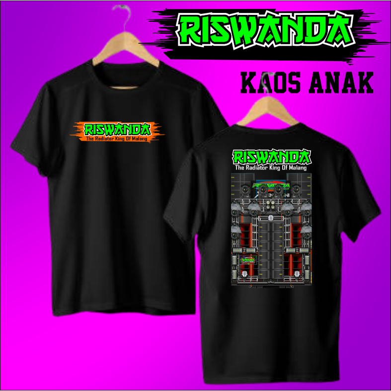 kaos anak riswanda kaos sound system anak