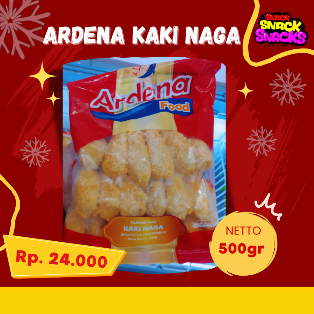 

ARDENA KAKI NAGA NETTO 500GR