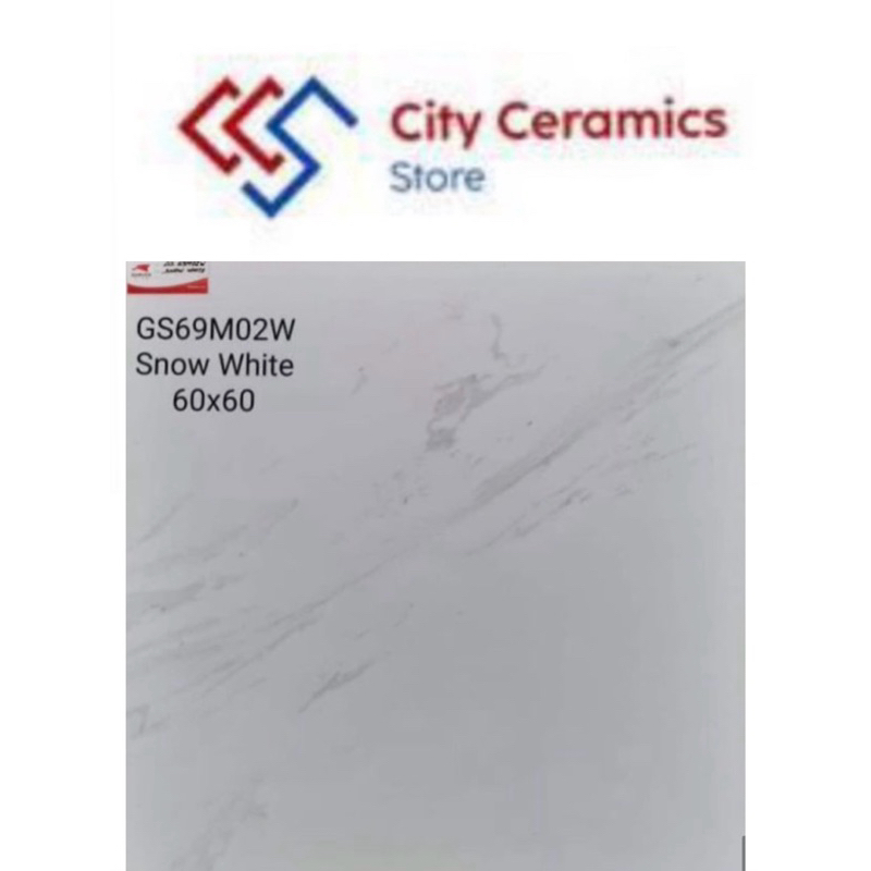 GRANIT GARUDA SNOW WHITE 60x60